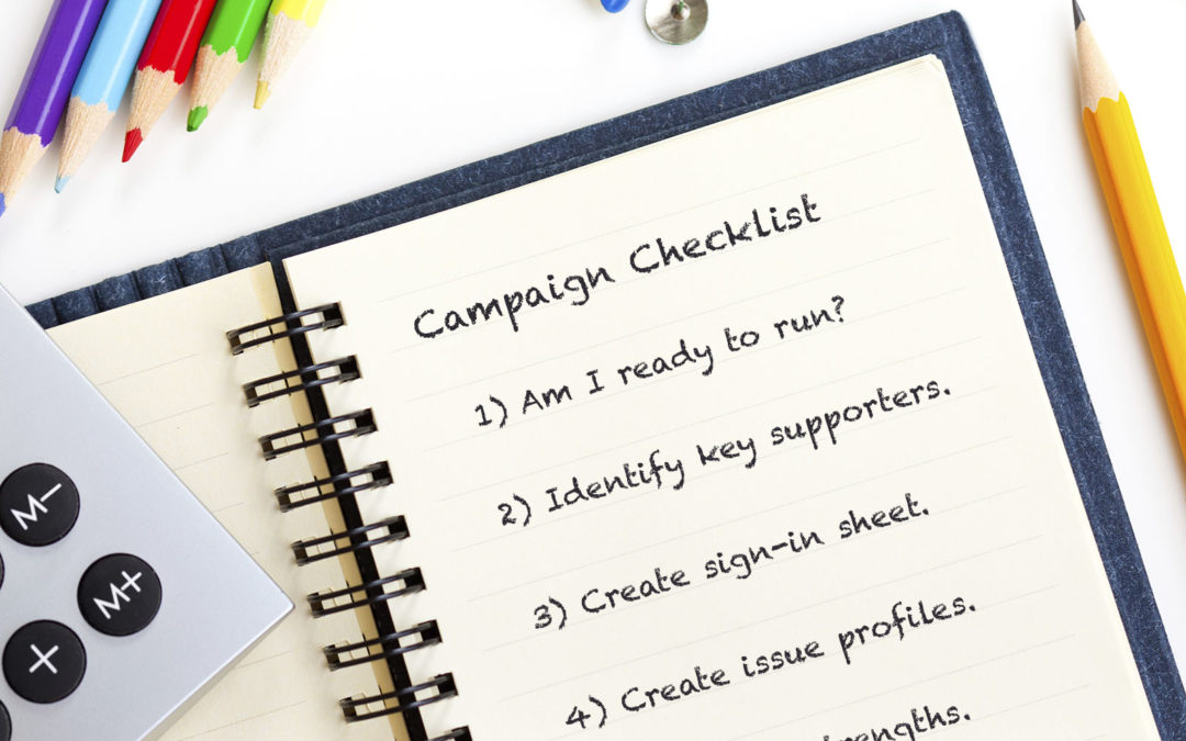 Political Campaign Checklist