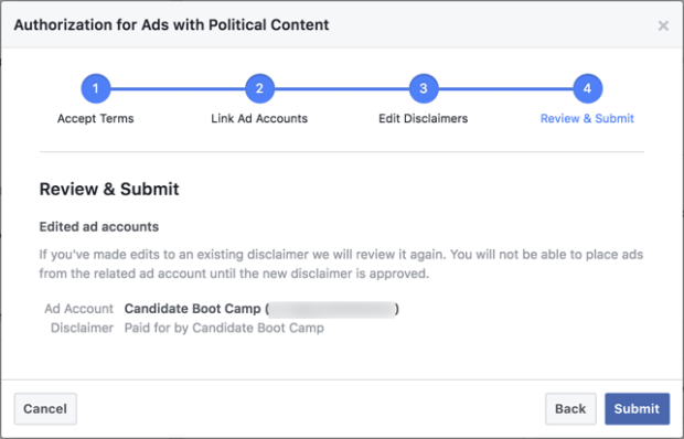 facebook authorization - connect ad accounts 5